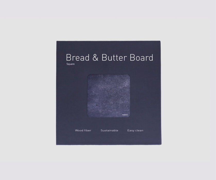 Bread & Butter Board Black 14x14 cm