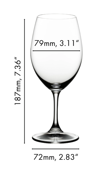 Ouverture Rødvinsglas - 2 stk