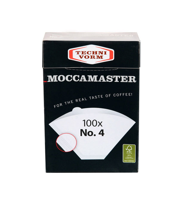 Kaffefilter str. 4 - 100 stk