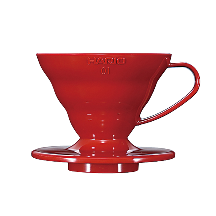 V60 Ceramic 01 Dripper Sæt - Rød