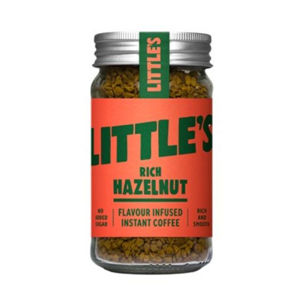 Instant Kaffe med Hasselnøddesmag 50g Littles
