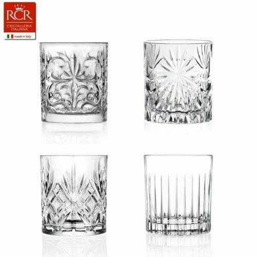 RCR MIXOLOGY KRYSTAL GLAS - 4 TUMBLERS