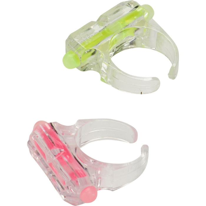 Selvlysende ringe sæt med 6 stk.