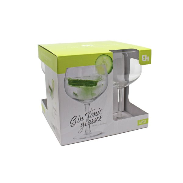 Ginglas 65 cl. 4 stk.