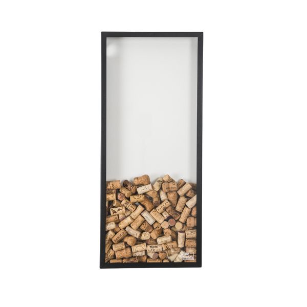 Ramme til vinpropper - Den Lange i Mat sort