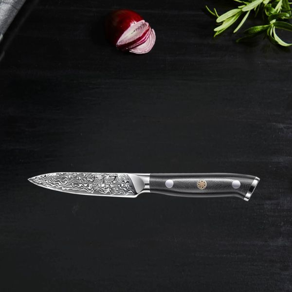 Damascus By Hâws Paring kniv 20 Cm