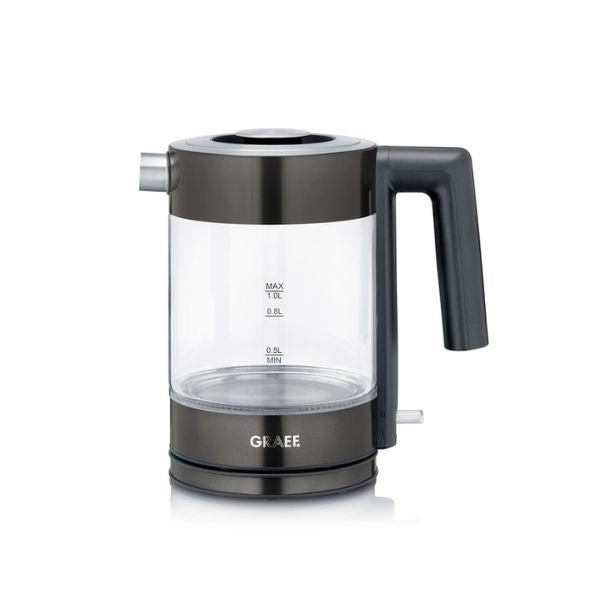 Graef Elkedel Glas Sort 1L