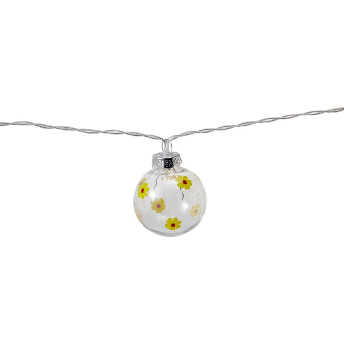 LED lyskæde 10 stk. blomsterdesign