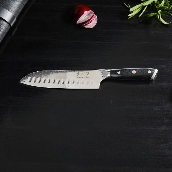 Damascus By Hâws Santoku Kniv 32 Cm