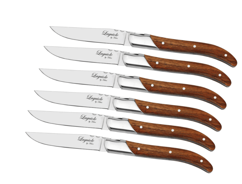 Hâws Laguiole Steak Knive Rosewood (6stk)