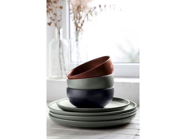 CASA Pacifica Skål Dia 12 x 6 cm Seed grey