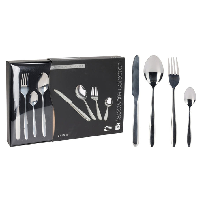 Bestiksæt 24 dele sølv