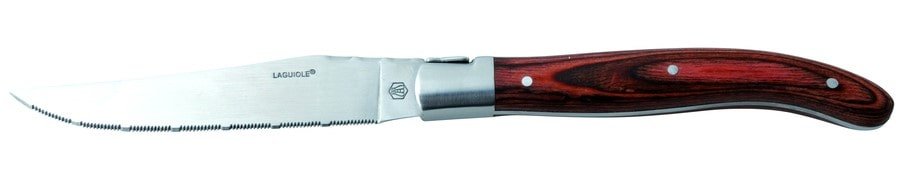 Laguiole 6 steakknive i træ