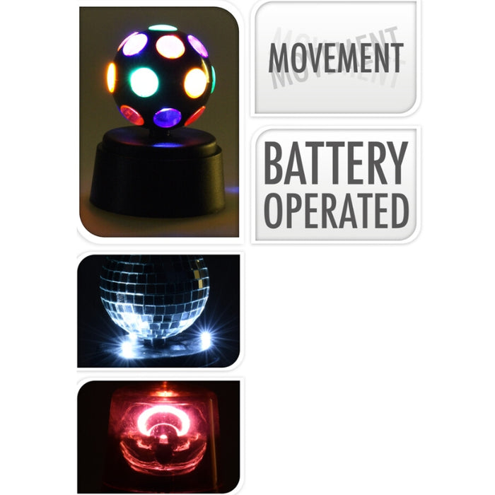 Diskolys sæt 3 stk.