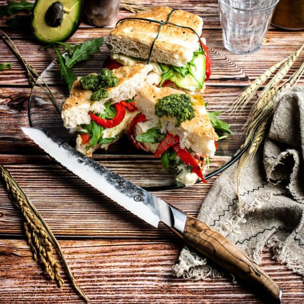 Brødkniv Smedet Katai SdV 20cm