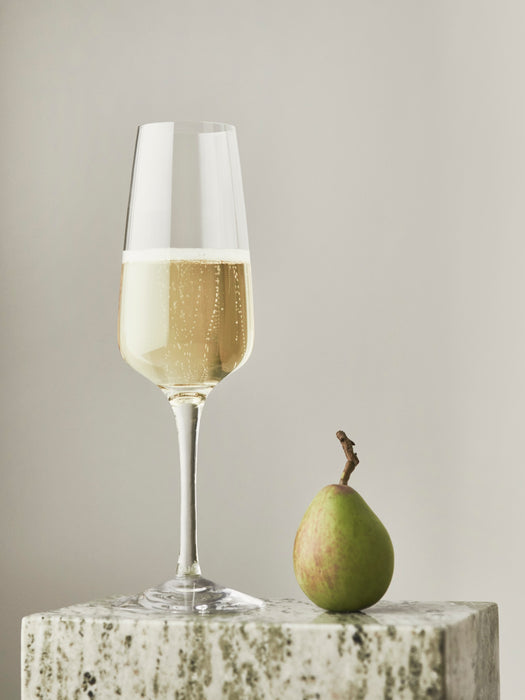 Pulse Champagneglas 28cl - 4 stk