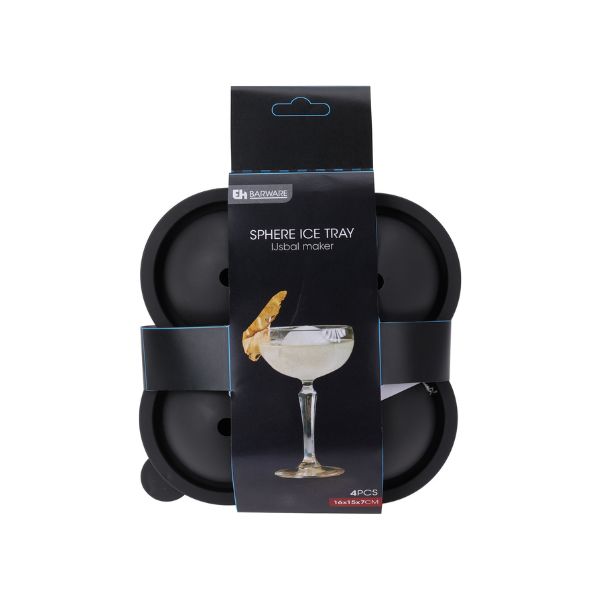 Isterningform 4 iskugler Ø 6.3 cm