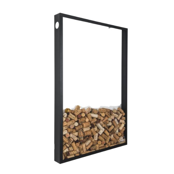 Ramme til vinpropper - Den Store i Mat sort