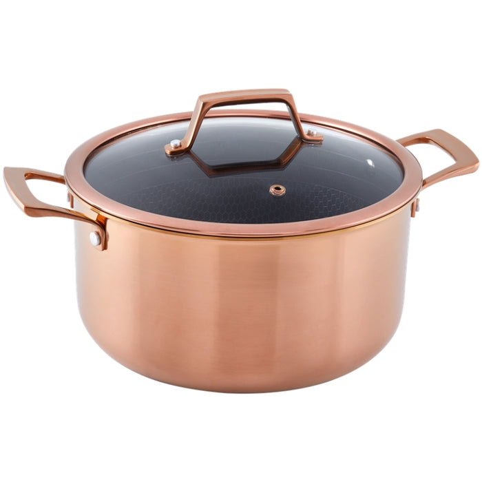 Hâws Santo Gryde 5,8 L med låg og hybridbelægning – Rose Gold