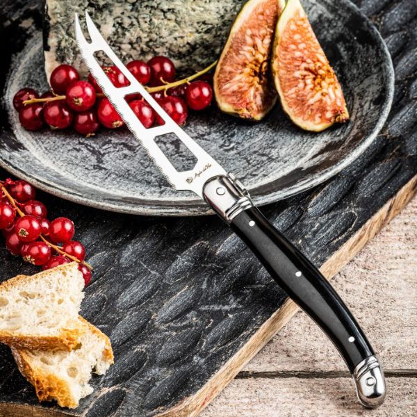 Ostekniv Laguiole Sort SdV