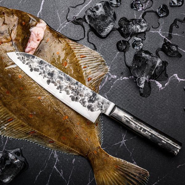 Santokukniv 18 Smedet Intens SdV 18cm