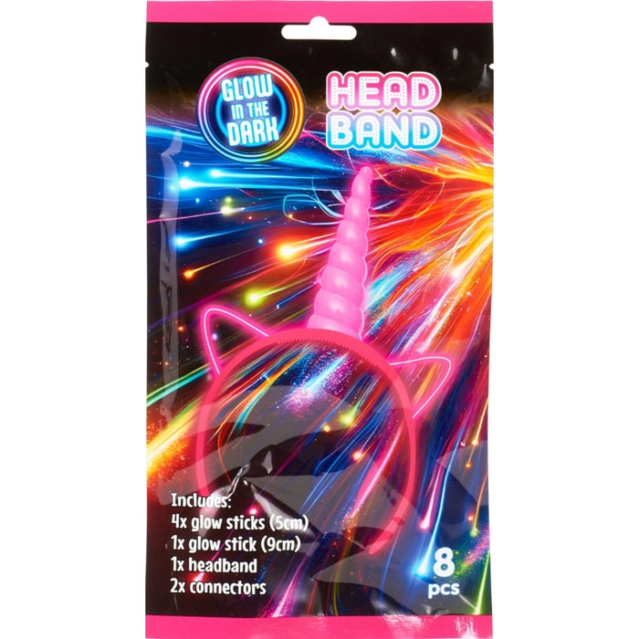 Selvlysende pandebånd sæt