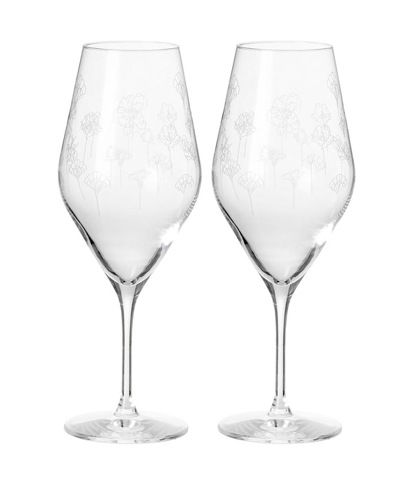 Flower Champagneglas - 2 stk