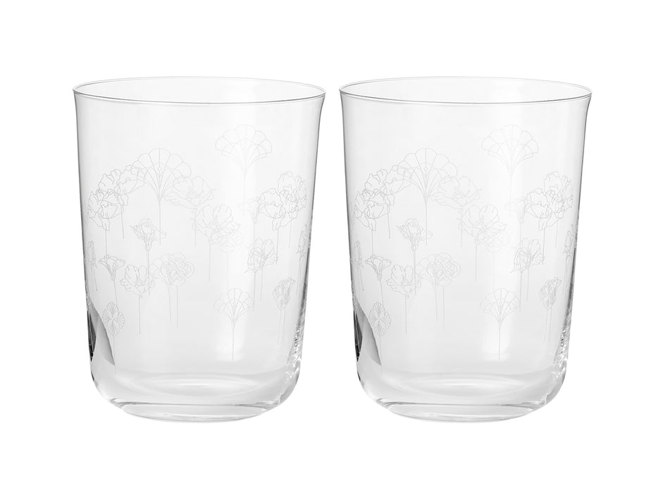 Flower Water Vandglas - 2 stk