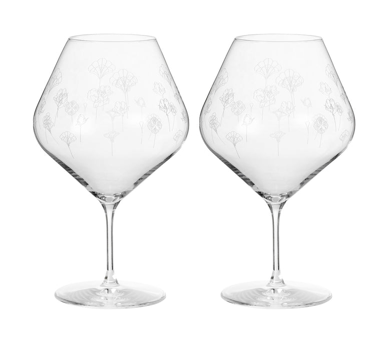 Flower Wine XL Vinglas - 2 stk