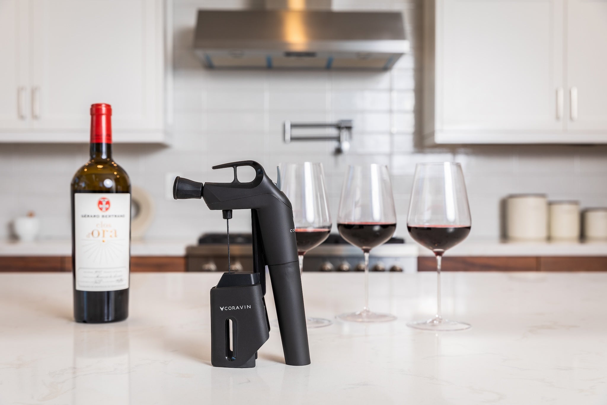 Coravin® Timeless Three + Wine Preservation System - Sort. Coravin ...