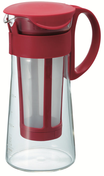 Cold Brew Coffee Pot Mizudashi 600 ml - Red