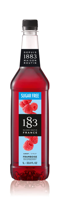 Sukkerfri Hindbær Sirup - Plastflaske 100 cl