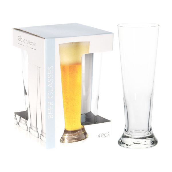 Ølglas 37 cl. 4 stk.