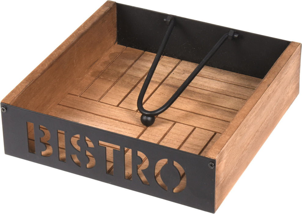 Servietdispenser "bistro" 18x18x5cm