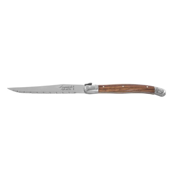 Grillknive Laguiole Træ SÆT 6 SdV
