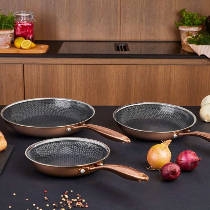 Hâws Santo Stegepande 24 cm med hybridbelægning – Rose Gold