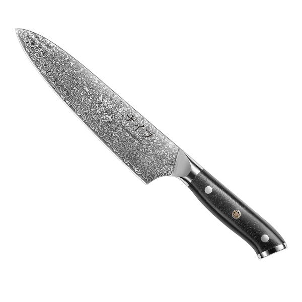 Damaskus af Hâws Chef Knife 33,5 cm