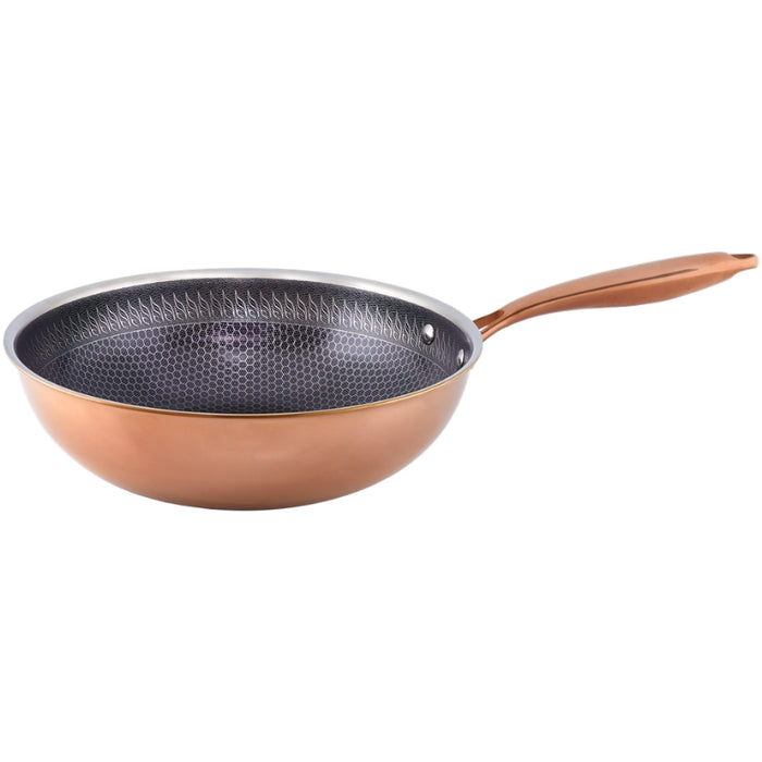 Hâws Santo Wok 28 cm med hybridbelægning – Rose Gold