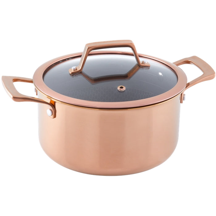 Hâws Santo Gryde 3,4 L med låg og hybridbelægning – Rose Gold