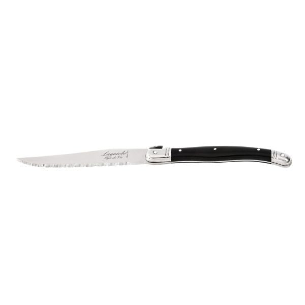 Grillknive Laguiole Sort SÆT 6 SdV