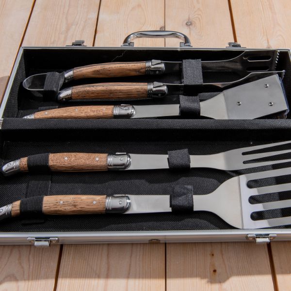 Laguiole By Hâws BBQ sæt 4 Dele