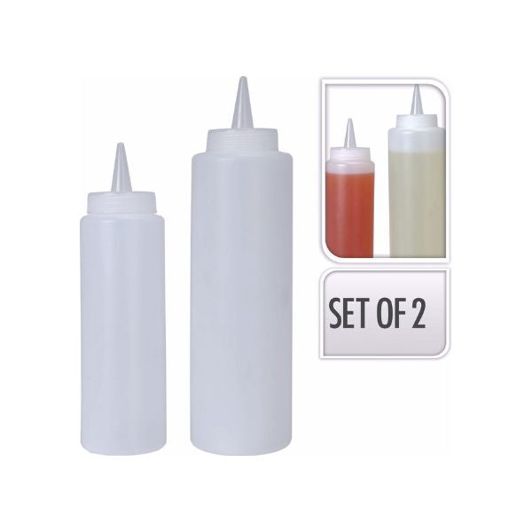 Flaske til pyntning PE 2 stk