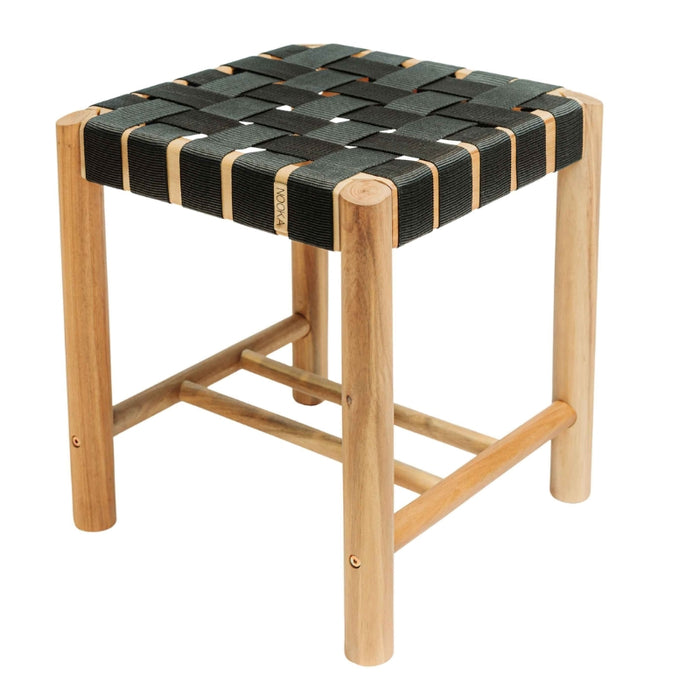Hâws Nooka skammel sort reb 40x40x45 cm