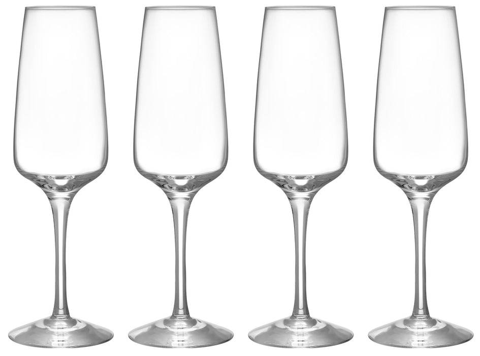 Pulse Champagneglas 28cl - 4 stk